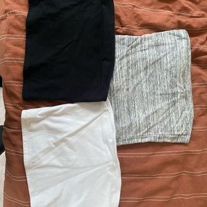 3 Hollister Tube tops